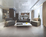 24 X 48 Gemme Breccia Cenere Lux Polished Marble Look Porcelain Tile