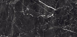 24 X 48 Grigio Black Polished Marble Look Porcelain Tile