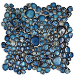 Venus Night Lake Pebble Porcelain Mosaic Tile