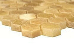 Honey Onyx Polished 1'' Hexagon Mosaic Tile-Onyx Mosaic-American Tile Depot