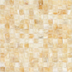 Honey Onyx Polished 3D Small Bread Mosaic Tile-Marble Mosaic-American Tile Depot