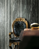 24 X 48 I-Travertini Black Glossy Travertine Look Porcelain Tile