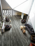 24 X 48 I-Travertini Black Glossy Travertine Look Porcelain Tile