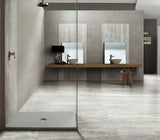 24 X 48 I-Travertini White Matte Travertine Look Porcelain Tile