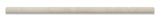 Crema Marfil Marble Polished 1/2 X 12 Pencil Liner