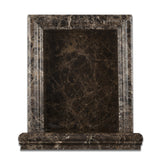 Emperador Dark Marble Hand-Made Custom Shampoo Niche / Shelf - LARGE - Polished