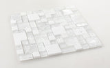 Iceberg Pure Square Glass Mosaic Wall Tile