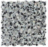 Sample of Preach Inari Grey Pebble Glass Mosaic Wall Tile-Sample-American Tile Depot