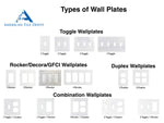 Italian Carrara White Marble Double Toggle Duplex Switch Wall Plate / Switch Plate / Cover - Polished-Marble Wall/Switch Plate-American Tile Depot