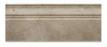 Ivory Travertine Honed 5 X 12 Baseboard Trim Molding-Travertine Molding/Trim-American Tile Depot