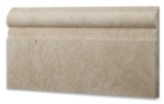 Ivory Travertine Honed 6 X 12 Baseboard Trim Molding-Travertine Molding/Trim-American Tile Depot