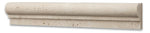 Ivory Travertine Honed OG-1 Chair Rail Molding Trim-Travertine Molding/Trim-American Tile Depot