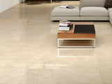 Sample of 12 X 24 Larin Marfil Polished Marble Look Porcelain Tile-Sample-American Tile Depot