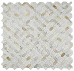 Luna Sun Polished Octagon Marble Mosaic Tile-Marble Mosaic-American Tile Depot