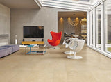 24 X 24 Luxury Marfil Matte Marble Look Porcelain Tile-PORCELAIN-Large Format-American Tile Depot