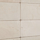 3 X 6 Crema Marfil Marble Tumbled Subway Brick Field Tile