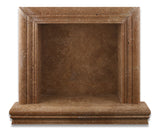 Noce Travertine Hand-Made Custom Shampoo Niche / Shelf - SMALL - Honed