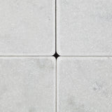 6 X 6 Carrara White Marble Tumbled Field Tile