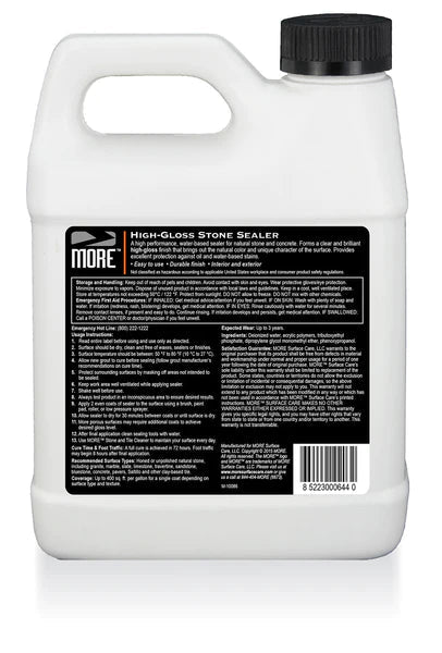 MORE™ High-Gloss Stone Sealer-Care & Maintenance-American Tile Depot