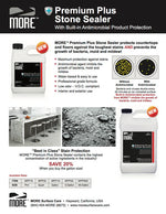 MORE™ Premium Plus Stone Sealer - w/Antimicrobial Protection-Care & Maintenance-American Tile Depot