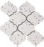 Terrazzo Blue Marble Polished 4" Morocco Mosaic Tile