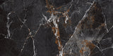 24 X 48 Marmo Metallo Black Polished Marble Look Porcelain Tile