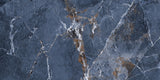 24 X 48 Marmo Metallo Blue Polished Marble Look Porcelain Tile