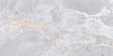 24 X 48 Marmo Metallo Light Grey Polished Marble Look Porcelain Tile