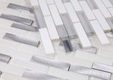 Metal Aluminum Linear Mosaic Wall Tile