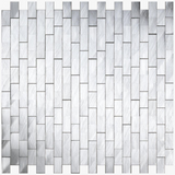 Metal Mythos Linear Mosaic Wall Tile