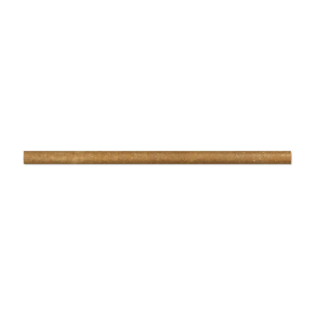 Noce Travertine Honed 1/2 X 12 Pencil Liner-Travertine Molding/Trim-American Tile Depot