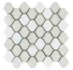 Oasis Carrara Arabesque Mosaic Wall Tile-Mixed Mosaic-American Tile Depot