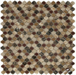 Oasis Princess Arabesque Mosaic Wall Tile-Mixed Mosaic-American Tile Depot