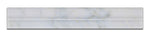 Oriental White / Asian Statuary Marble Honed OG-1 Chair Rail Molding Trim-Marble Molding/Trim-American Tile Depot