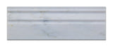 Oriental White / Asian Statuary Marble Honed Baseboard Trim Molding