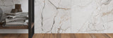 24 X 48 Orlando White Polished Marble Look Porcelain Tile