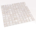 Perry White Square Pearl Mosaic Wall Tile-Pearl Mosaic-American Tile Depot