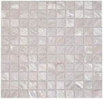 Perry White Square Pearl Mosaic Wall Tile-Pearl Mosaic-American Tile Depot