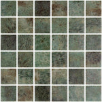 Phoenix Jasper Bali Matte Square Glass Mosaic Tile-Recycled Glass Mosaic-American Tile Depot