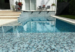 Phoenix Jasper Borneo Polished Square Glass Mosaic Tile-Recycled Glass Mosaic-American Tile Depot