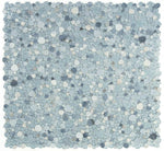 Preach Blue Pebble Mosaic Tile-Mixed Mosaic-American Tile Depot