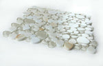 Preach Calacatta Gold Pebble Mosaic Tile-Mixed Mosaic-American Tile Depot