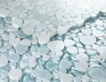 Preach Crystal Ocean Pebble Mosaic Tile-Mixed Mosaic-American Tile Depot