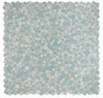 Preach Sky Pebble Mosaic Tile-Mixed Mosaic-American Tile Depot