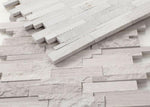 Precious Stone Egypt Grey Linear Marble Mosaic Wall Tile-Marble Mosaic-American Tile Depot