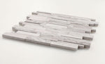 Precious Stone Egypt Grey Linear Marble Mosaic Wall Tile-Marble Mosaic-American Tile Depot