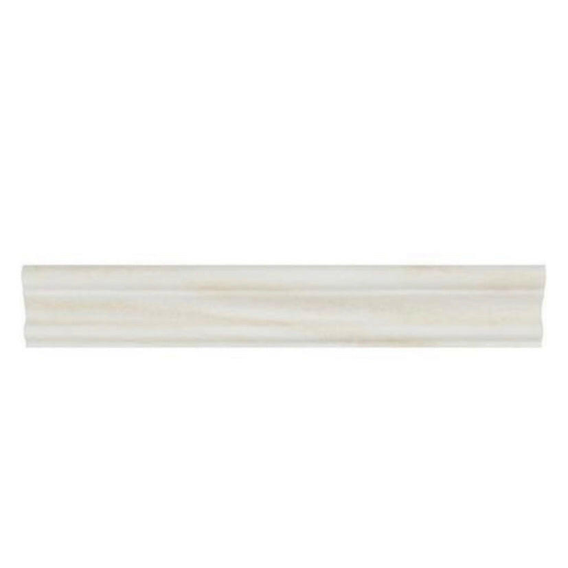 Premium White Onyx Polished 2 X 12 Milano Molding Trim-Marble Molding/Trim-American Tile Depot