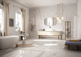 24 X 48 Prestigio Statuario Soft Matte Marble Look Porcelain Tile