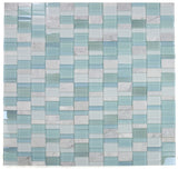 Prime Blue Multi-Sized Rectangular Mosaic Wall Tile