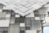 Sample of Prime Sea Multi-Sized Rectangular Mosaic Wall Tile-Sample-American Tile Depot